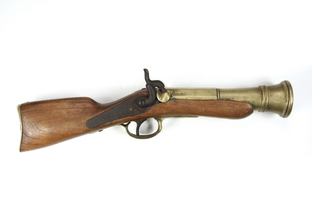 COACHMANS GUN - Brass Barrel Blunderbuss