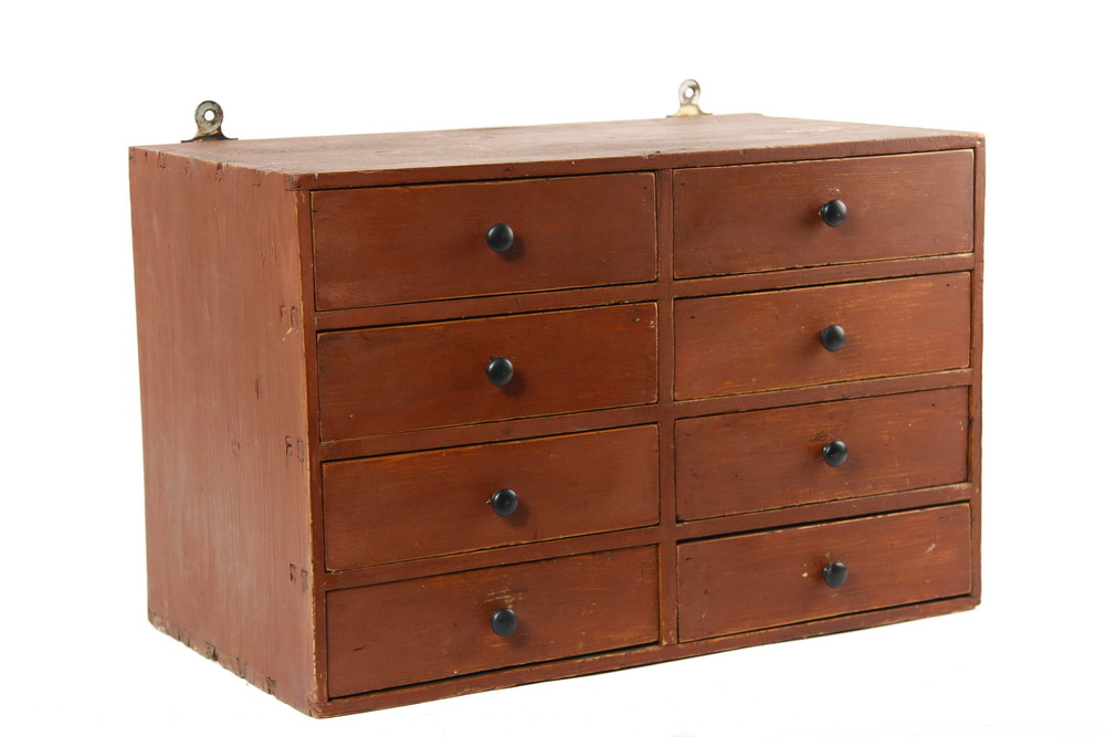 SPICE BOX - 19th c. country pine