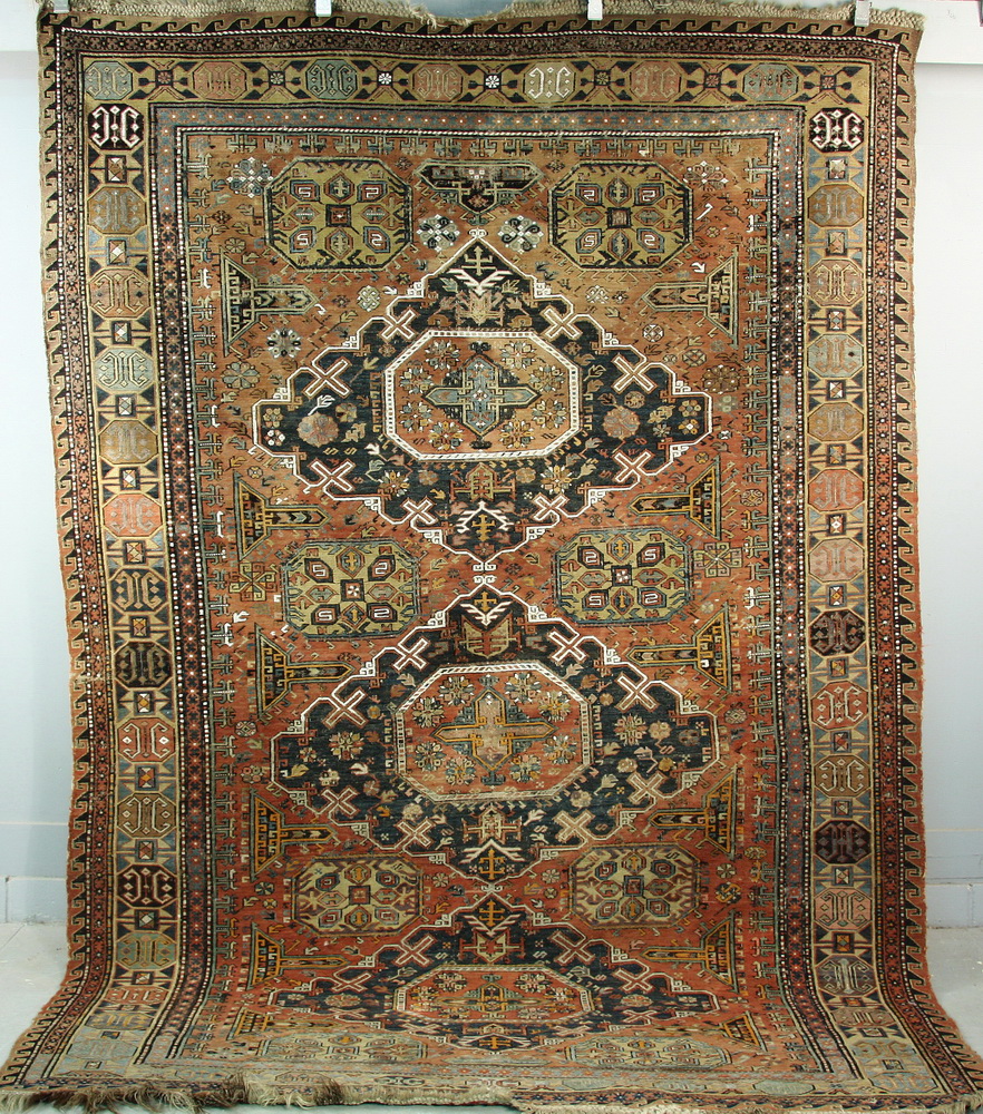 AREA RUG 7 6 x 8 8 Antique 162b47