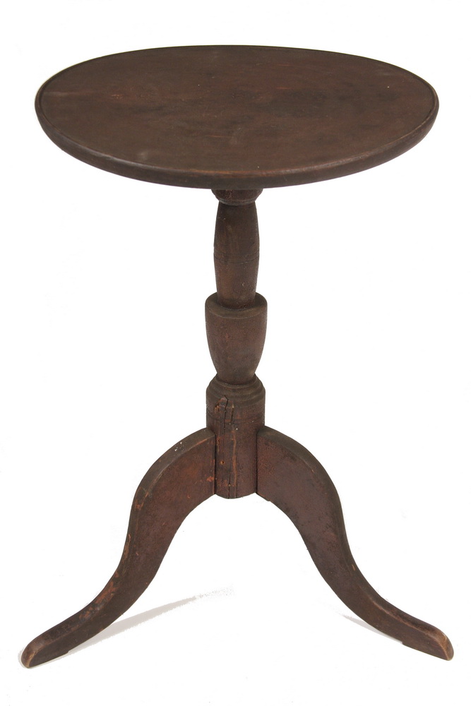 CANDLESTAND - 18th c Country Sheraton