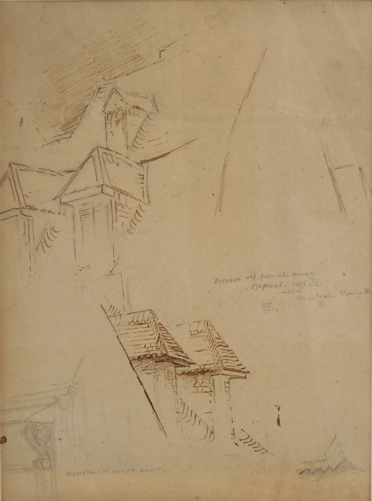 INK DRAWING Architectural Studies 162bc6