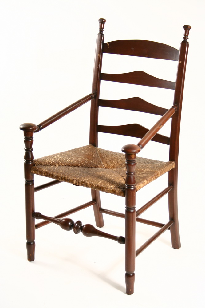 ARM CHAIR - 20th c. replica cherry