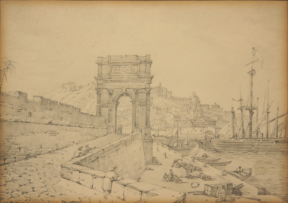 GRAPHITE DRAWING - Early 19th c