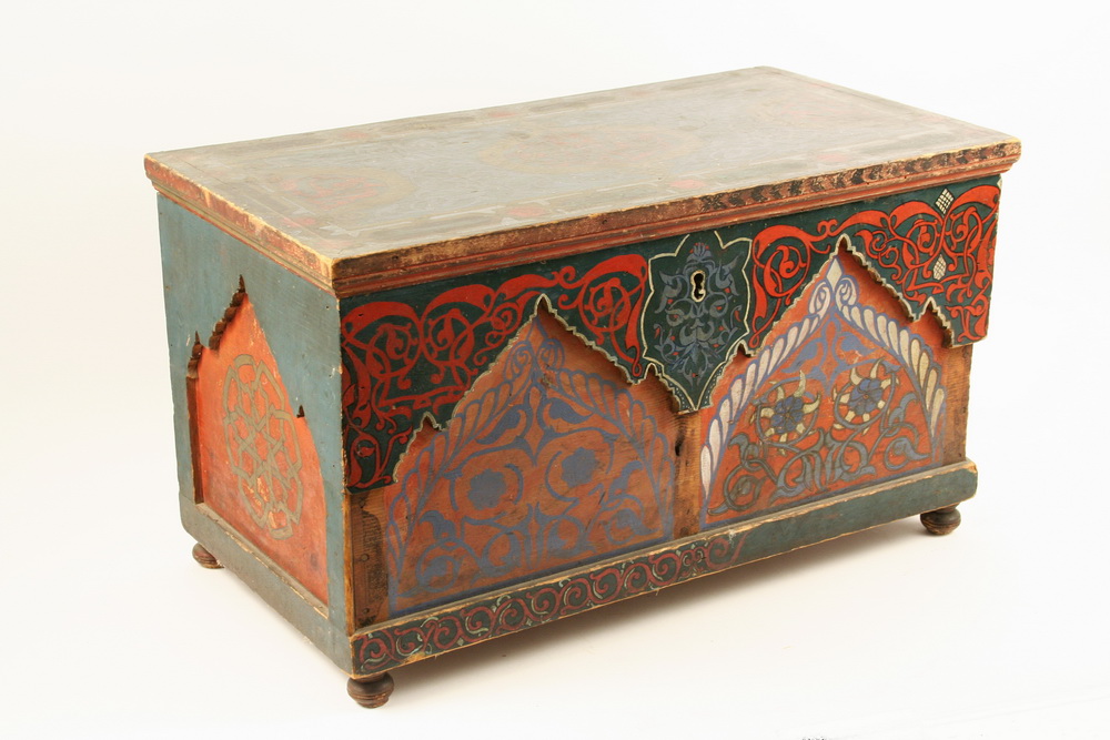 STORAGE BOX Wonderful paint decorated 162c0f