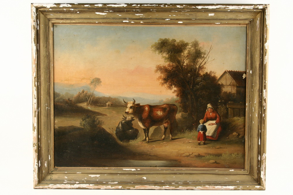 OOC 19th c Genre Scene in the 162c87