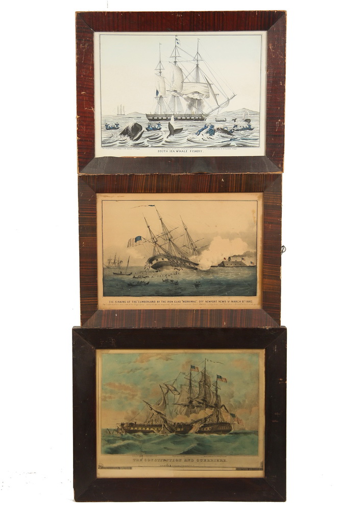 (3) MARINE LITHOS - Including: