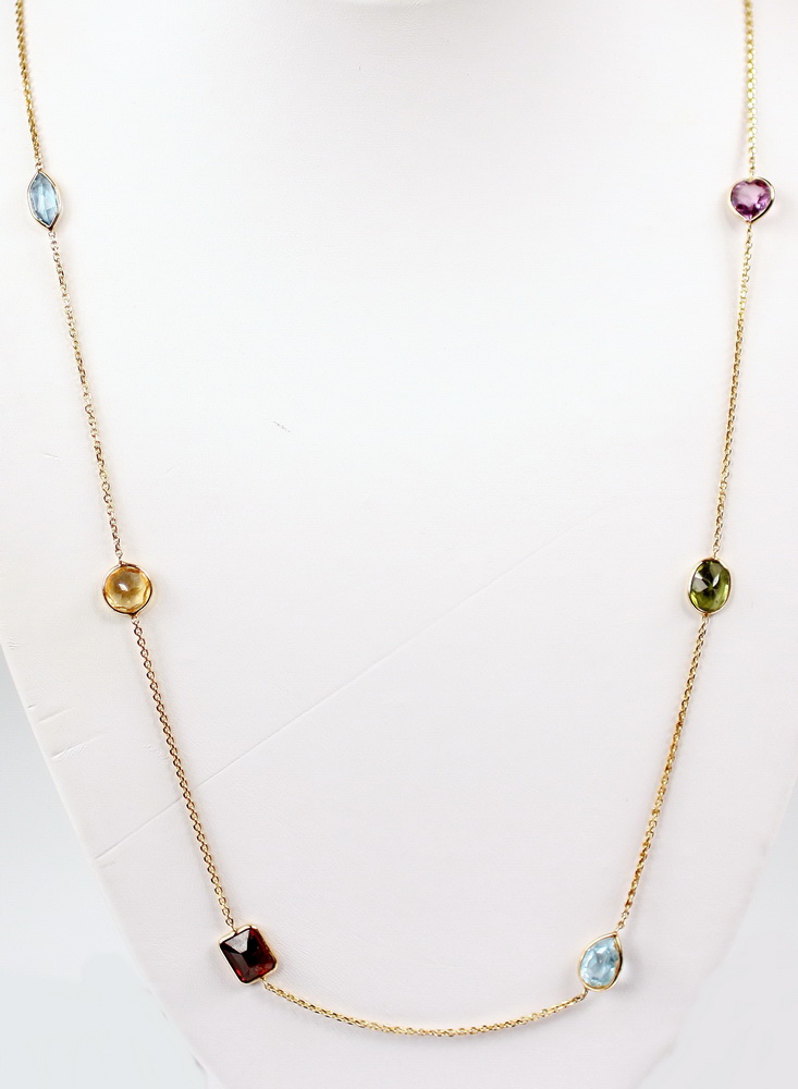 NECKLACE - 14K yellow gold set
