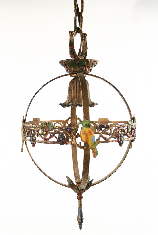 LIGHT FIXTURE - Circa 1920-30 cast