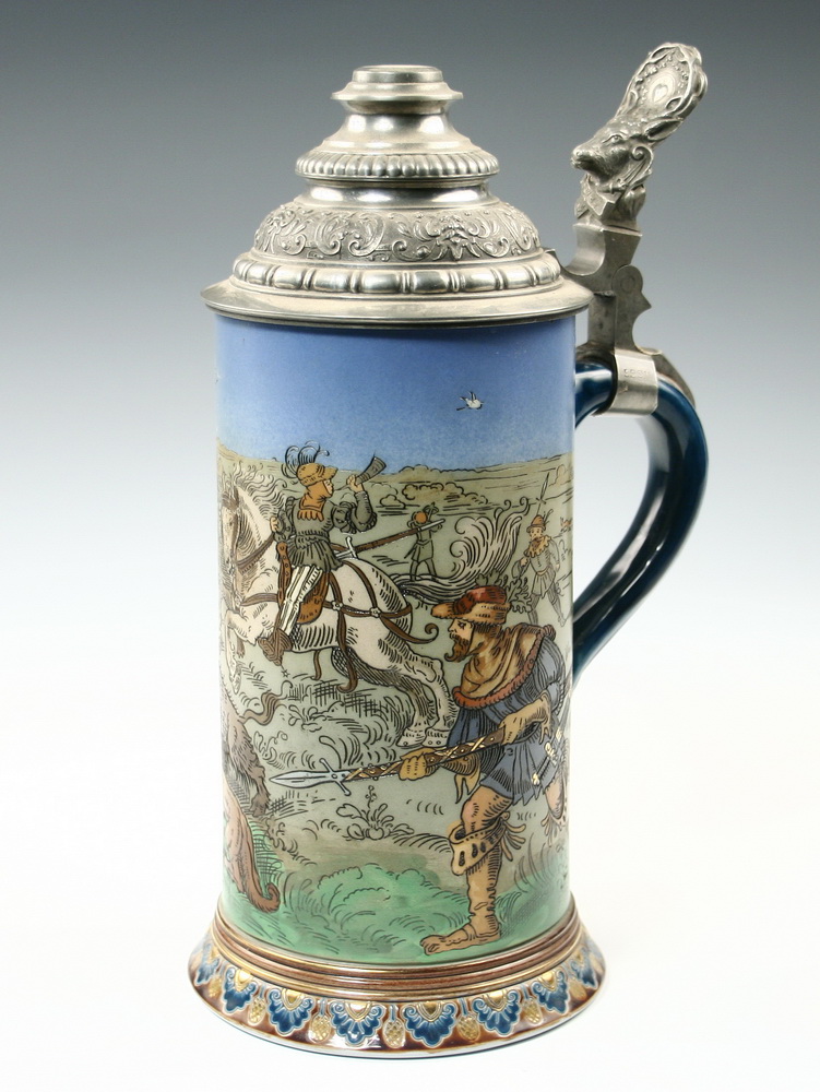 STEIN - Mettlach #2083 depicts bear