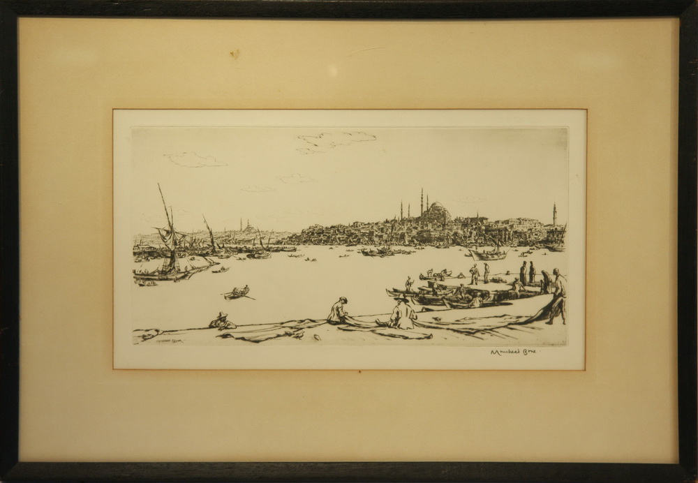 ETCHING - Constantinople by David