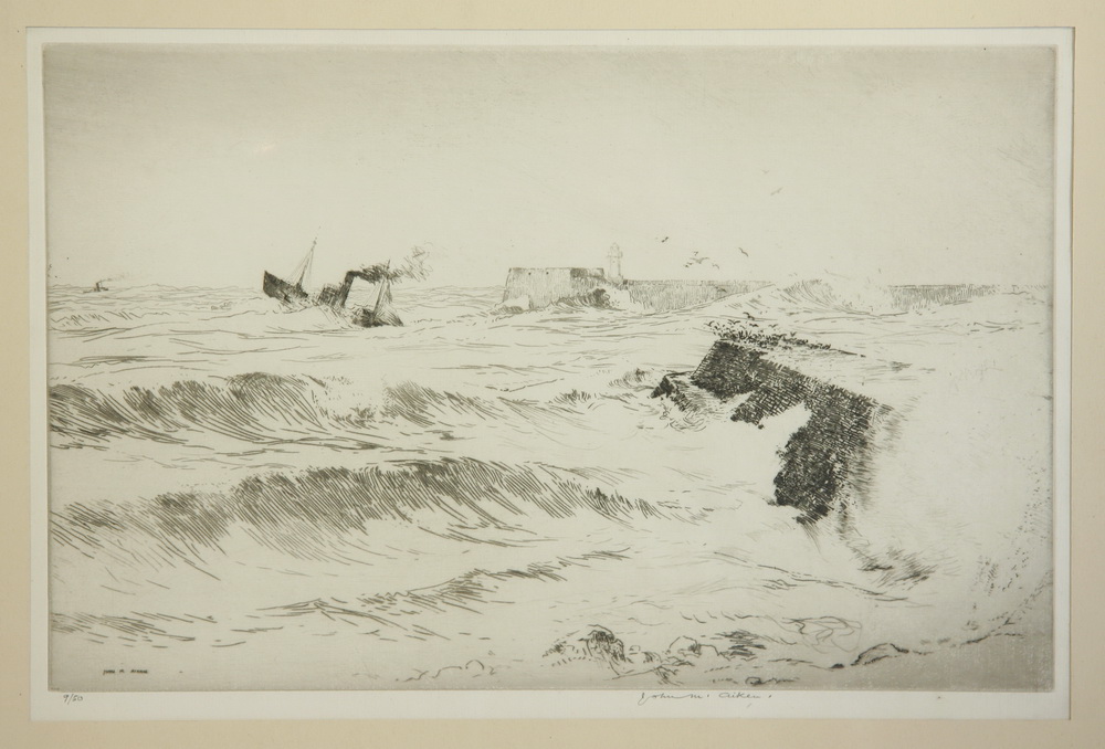 ETCHING - 'Restless Sea' by John