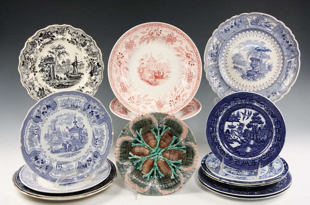 (15 PCS) STAFFORDSHIRE & OTHER