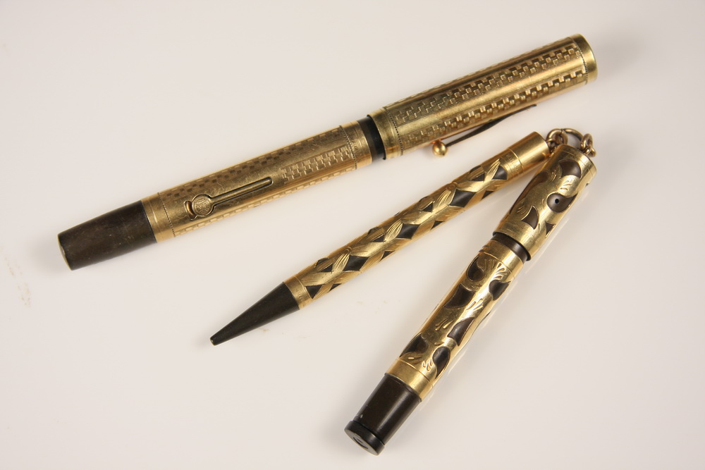 PEN & PENCIL SET - Lady's gold