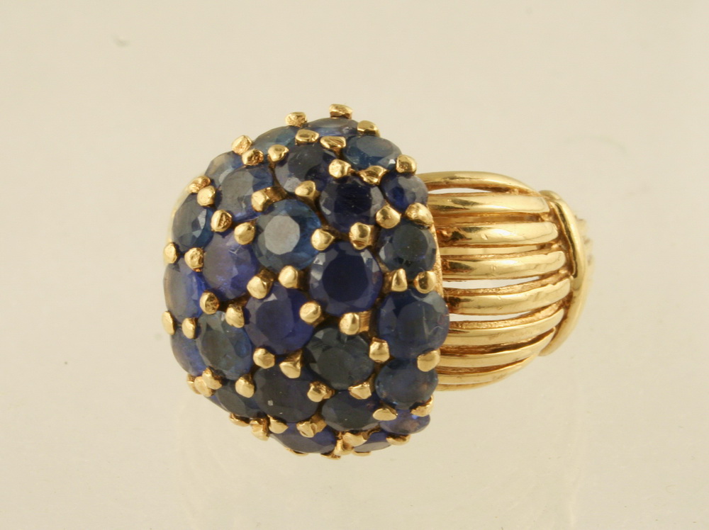 LADY S RING 14K yellow gold and 162e69