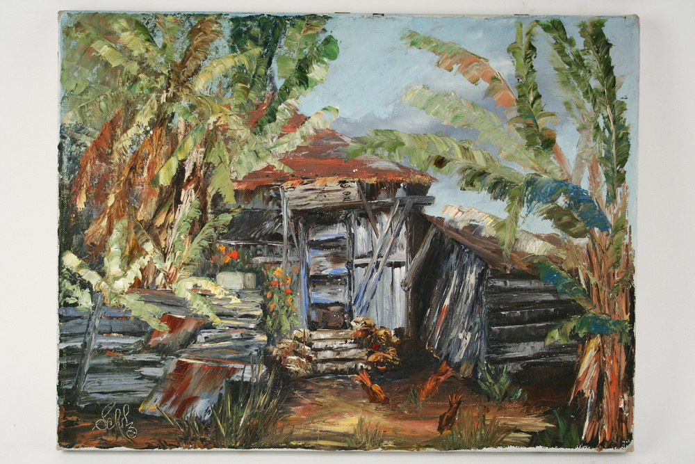 OOC Tropical Farmyard with Chickens 162e75