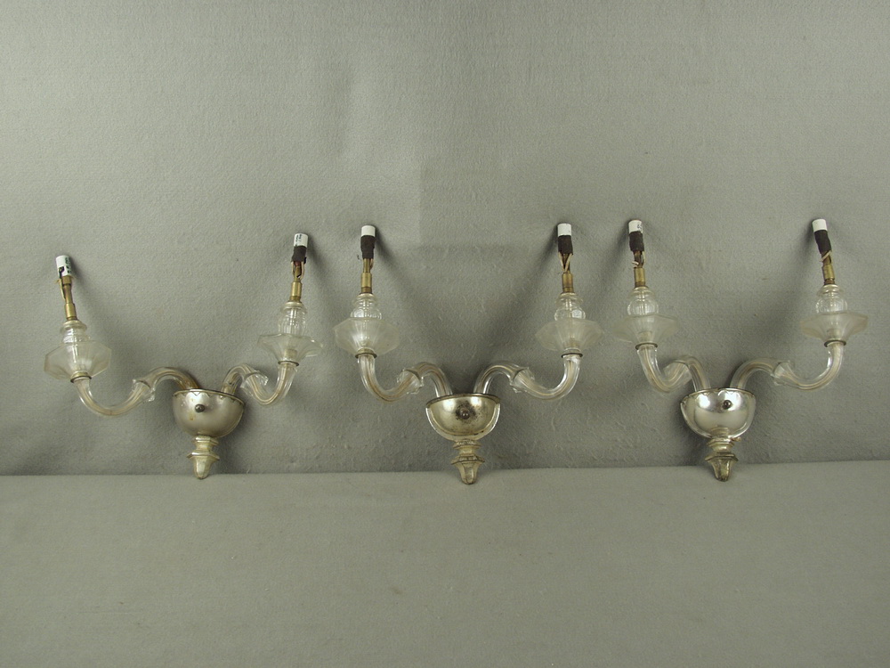 WALL SCONCES Pair of circa 1920 162e72