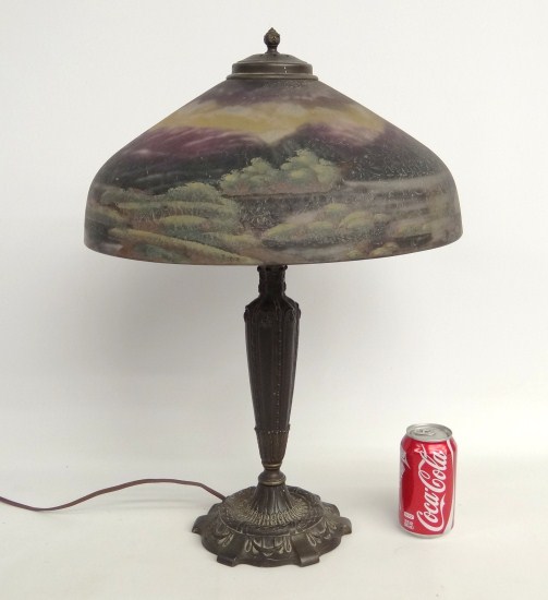 Labeled Pittsburgh lamp (Lake of