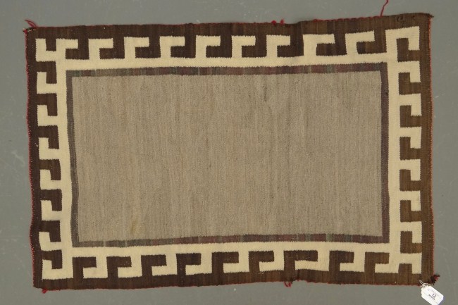 Indian blanket. 29 1/2'' x 46''.