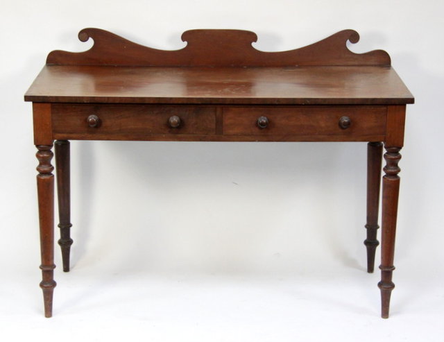 A Victorian washstand the shaped