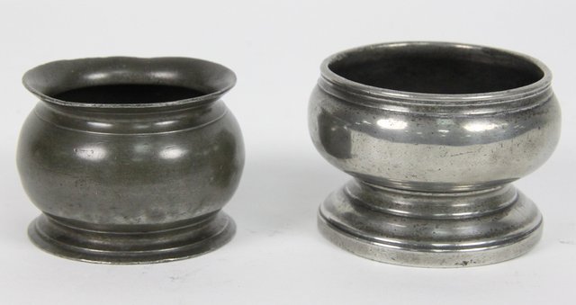 A late 18th Century pewter squat