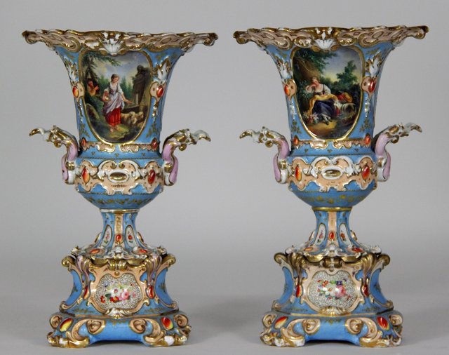 A pair of mid 19th Century French