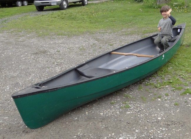 15' Old Town canoe.