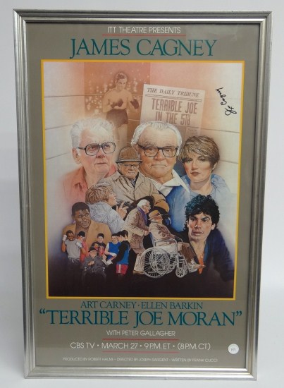 Poster ''Terrible Joe Moran'' signed