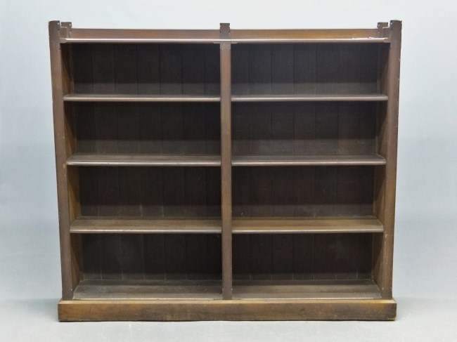 19th c. Victorian bookcase. 64''