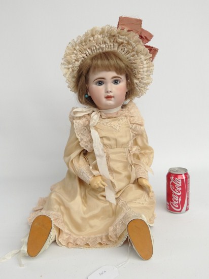 Porcelain head doll signed and 165d22