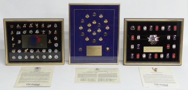 Three Boxed Framed sets of 1984 165d3f