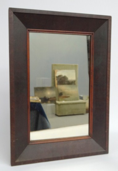 19th c ogee mirror 16 x 22 165d82