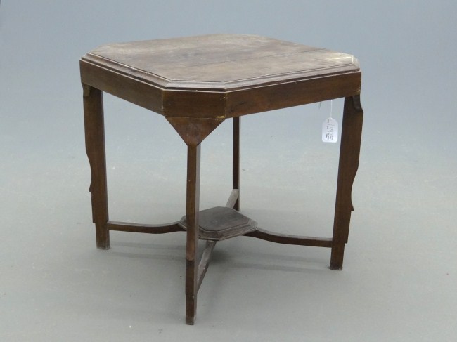 Shaped corner center table. Top