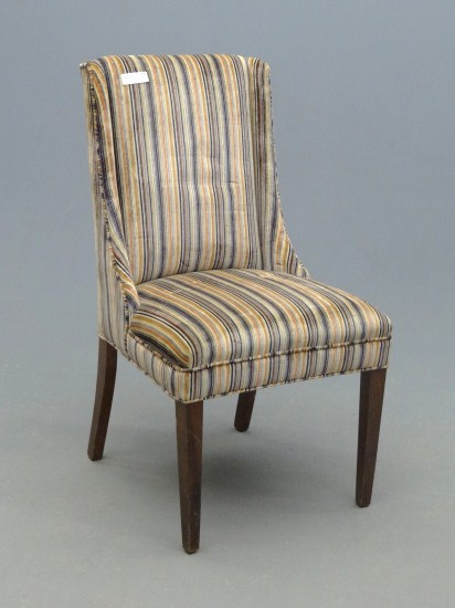 Vintage upholstered chair. 20''