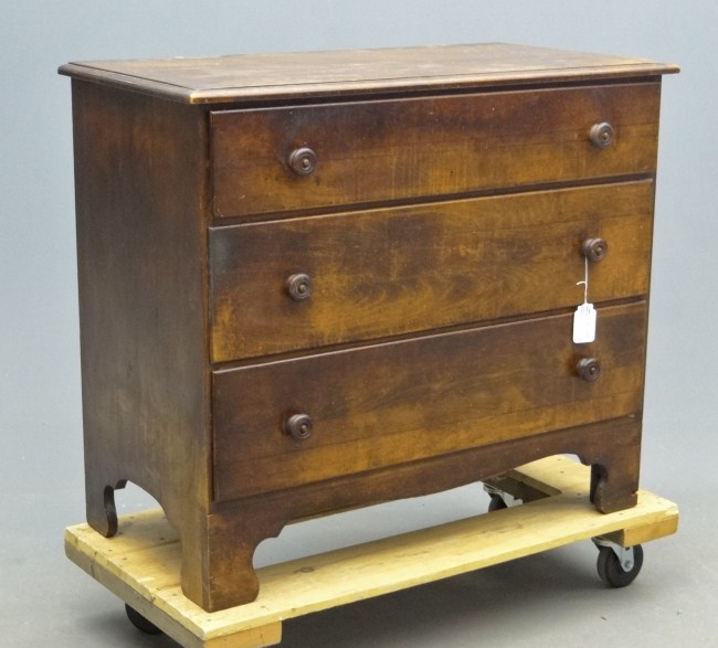 20th c chest drawers 38 W 19  165e44