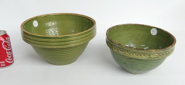 Lot two early kitchen bowls As 165e49