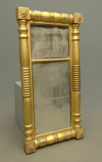 19th c Federal gilt mirror 20 165e51