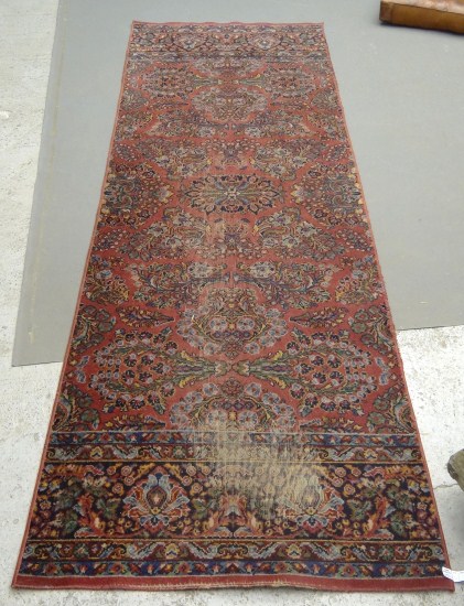 Oriental rug runner 42 x 10  165e4a