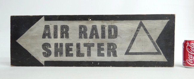 C. 1940's ''AIR RAID SHELTER''