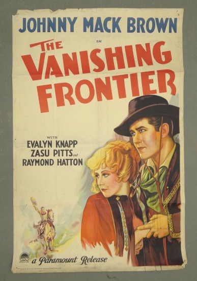 Early movie poster Johnny Mack Brown