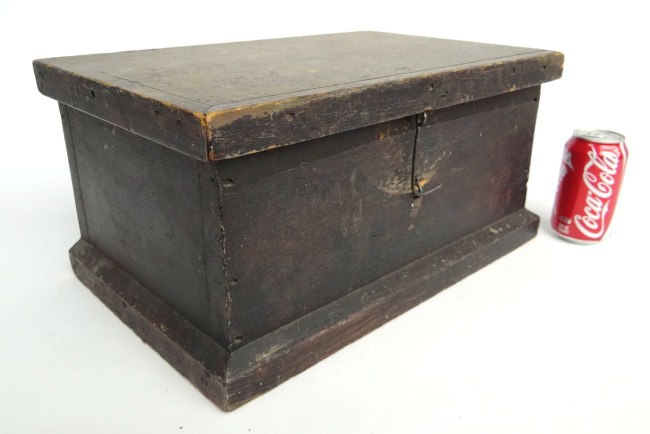 19th c. document box. 17 W 8 Ht.