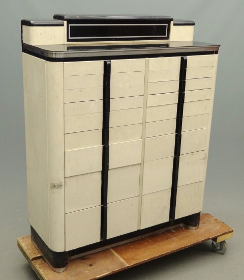 Art deco dental cabinet. 40 W 15