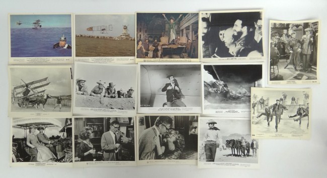 Lot 14 various movie photographs including