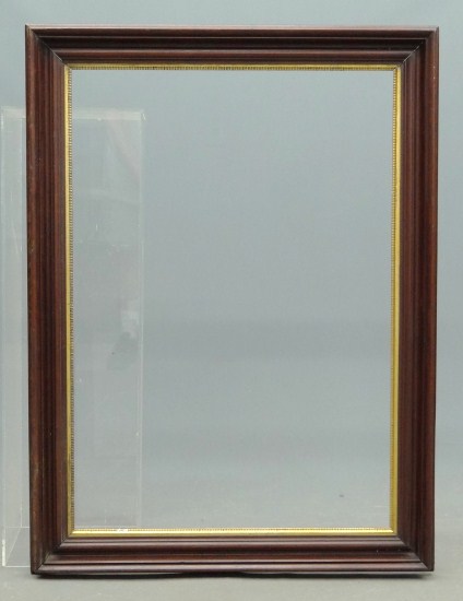 19th c. walnut frame with ripple