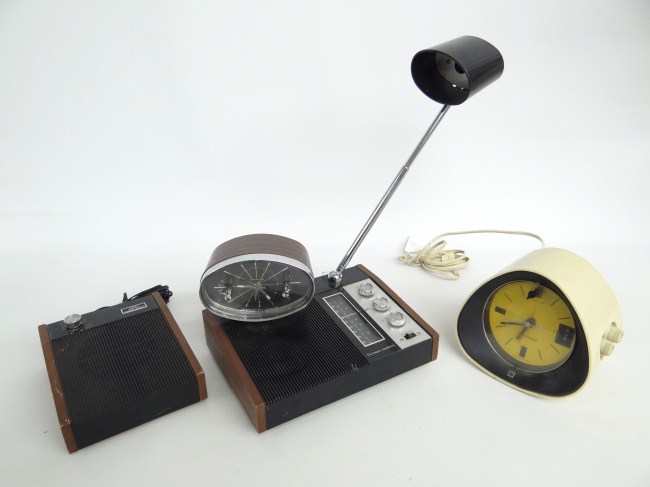 Vintage Panasonic clock and ''The