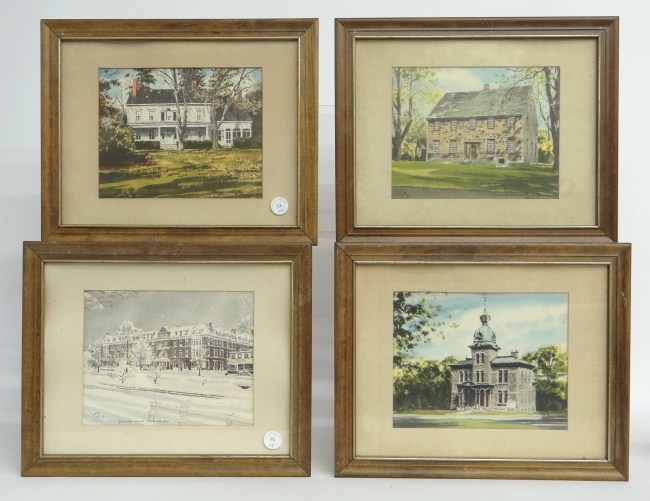 Lot four prints of Pawling N.Y.