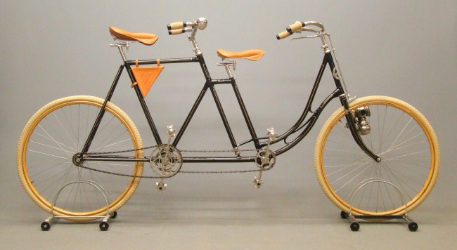 c. 1895 Columbia tandem bicycle female/male