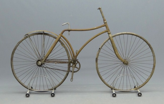 c 1890 Hard Tire Safety Bicycle 1663d0
