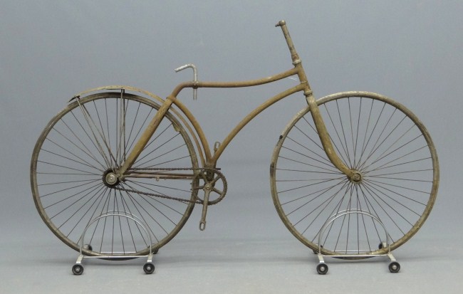 c. 1890 Hard Tire Safety Bicycle