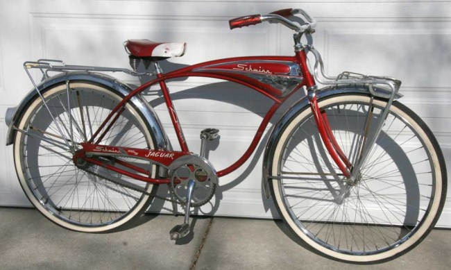 1950s Red Schwinn Jaguar Mark 4