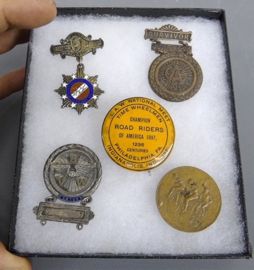  4 Century Items Highwheel Medal  166410